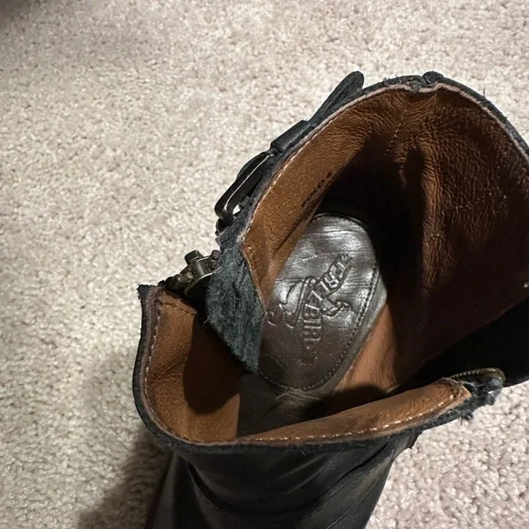 Women's Free Bird Black Ankle Boots size 6 - Picture 5 of 6